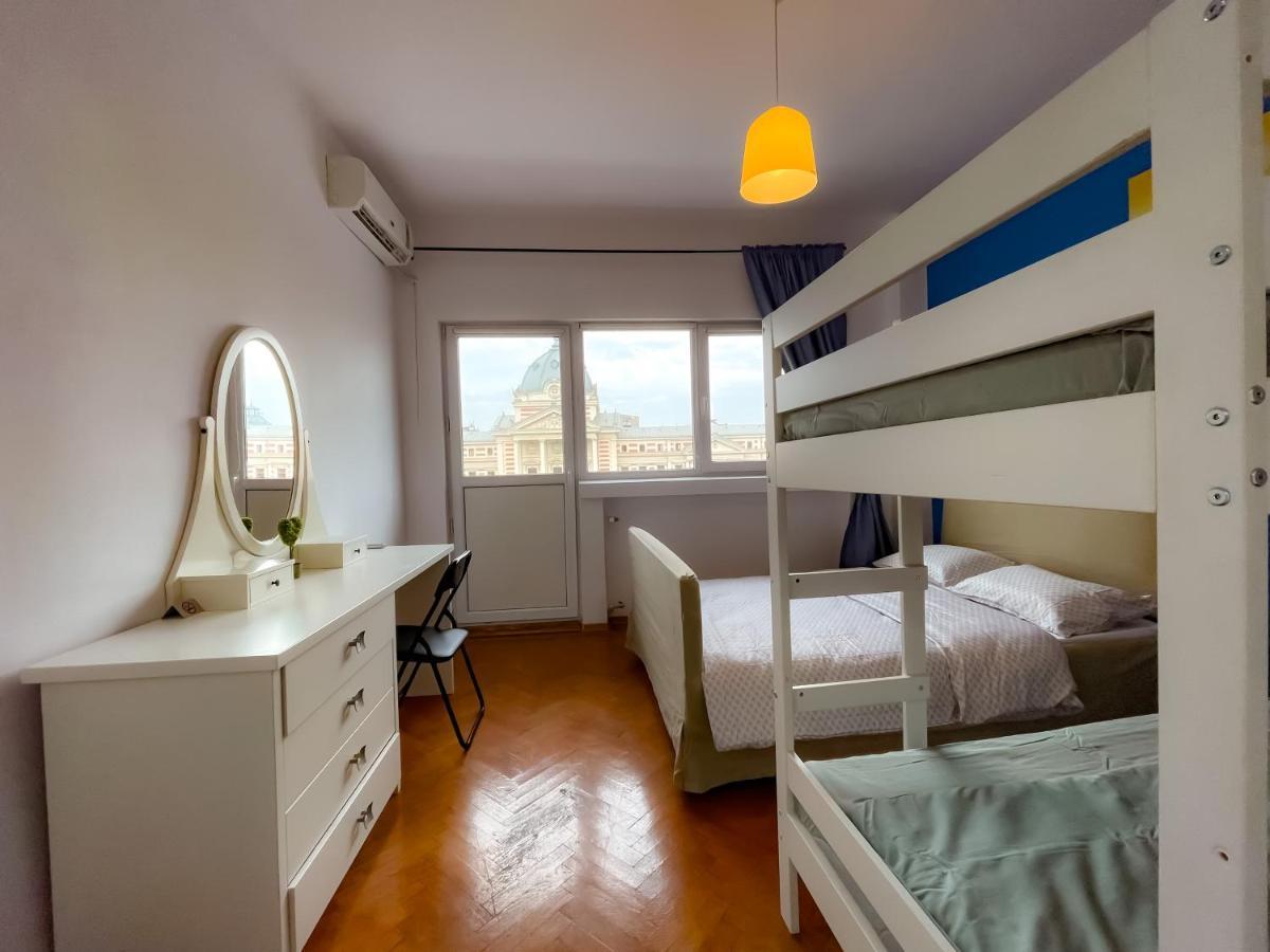 Km 0 And The Best View 2Bdr Apartment In בוקרשט מראה חיצוני תמונה